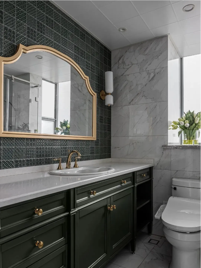 复古的元素打造出轻奢设计感