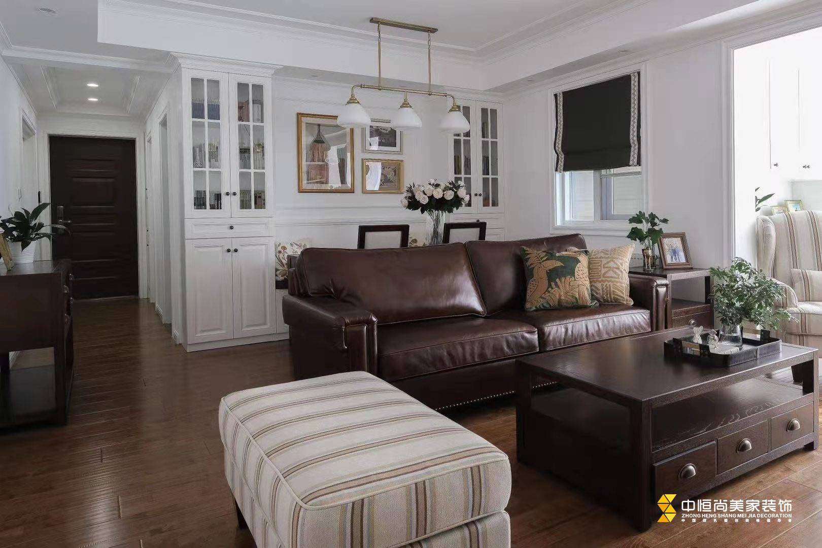 如果你觉得简约太素净、北欧太清冷，何不试试活泼清新的现代美式风格？