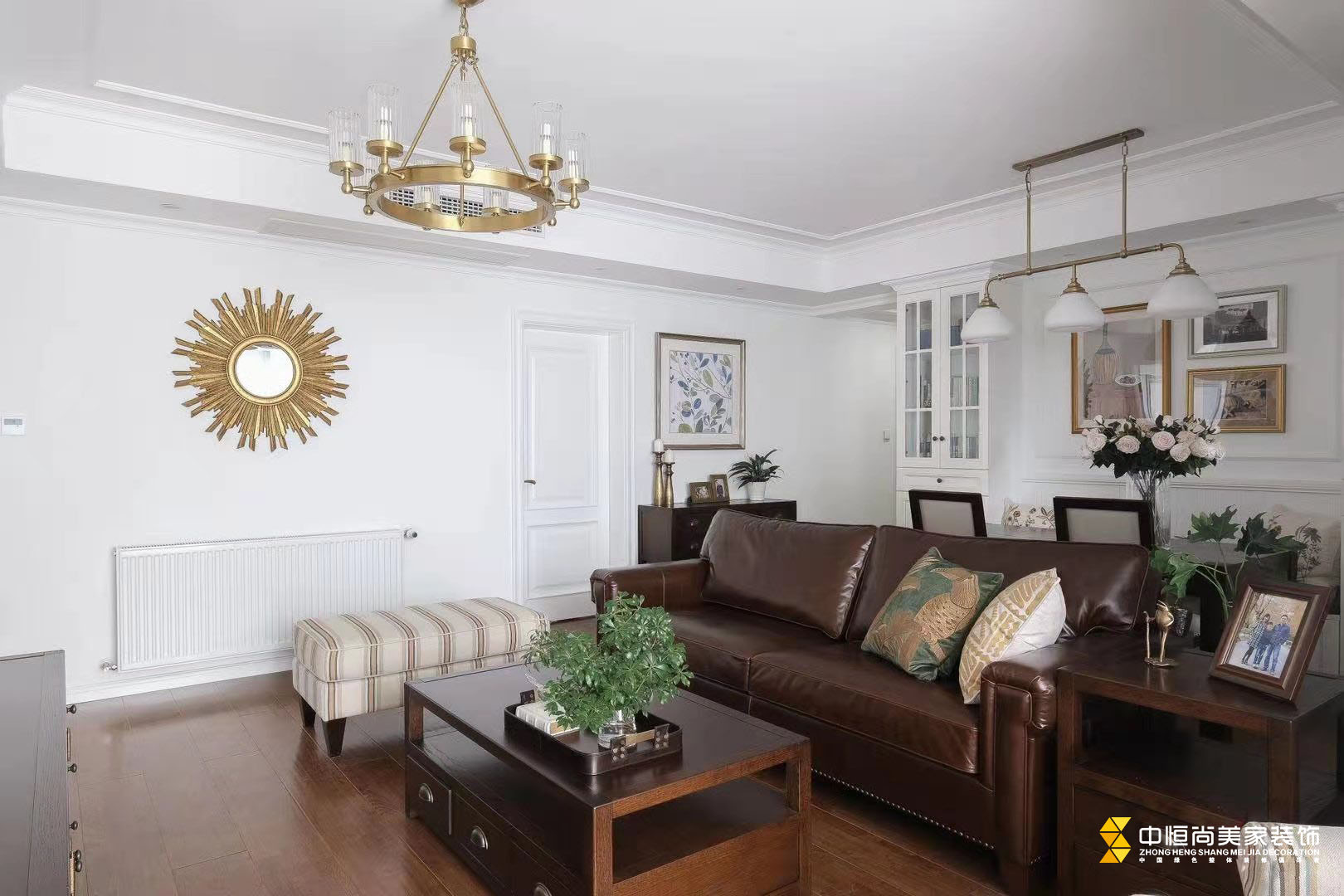 如果你觉得简约太素净、北欧太清冷，何不试试活泼清新的现代美式风格？