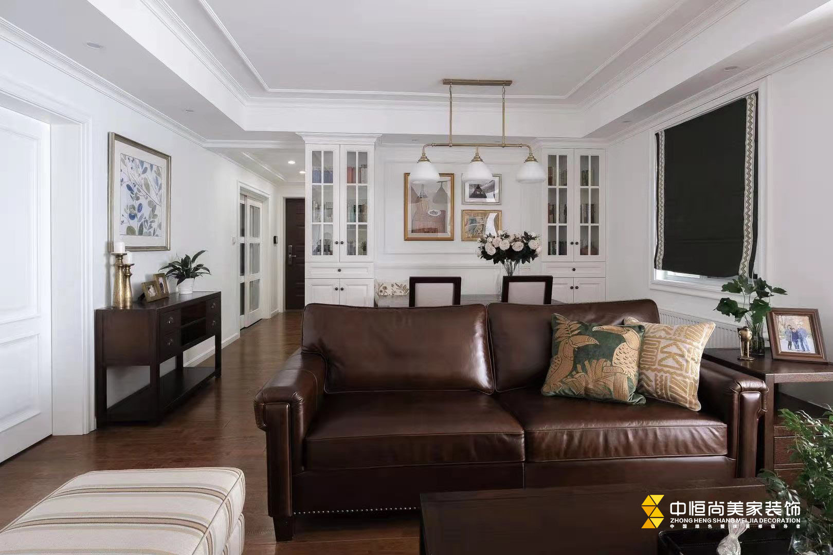 如果你觉得简约太素净、北欧太清冷，何不试试活泼清新的现代美式风格？