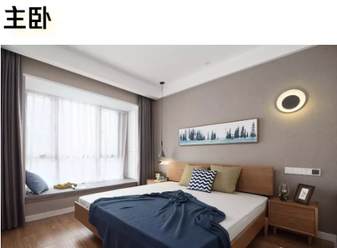 125㎡的简约风设计案例，轻松一搭配，就有很温馨的感觉