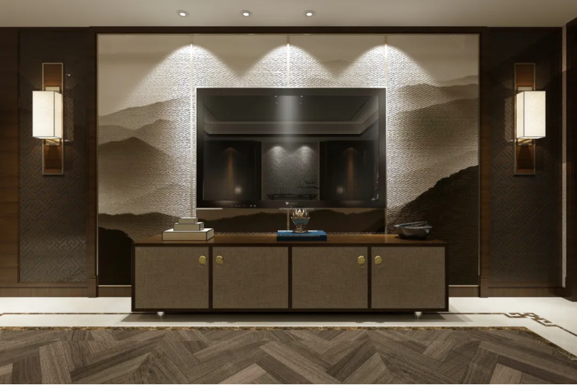 家居风水：客厅“电视墙”挂画有讲究，看看有哪些需要注意的吧！