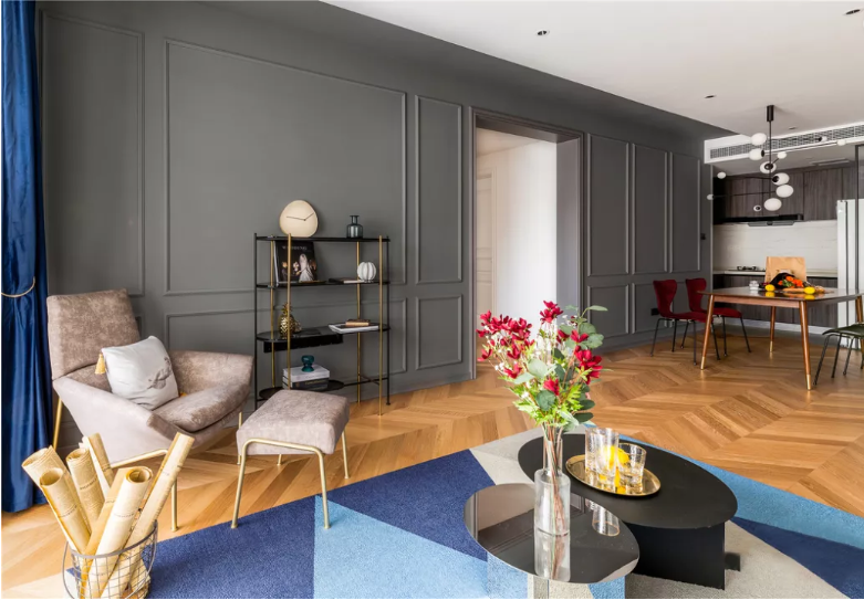 案例分享丨110㎡轻奢北欧，一种精致的生活方式！