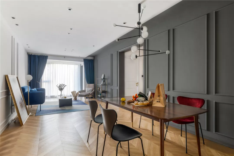 案例分享丨110㎡轻奢北欧，一种精致的生活方式！