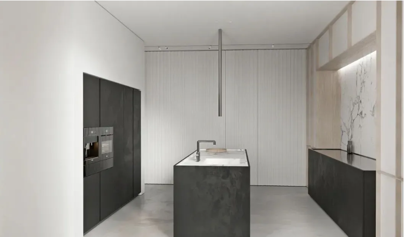 厨房加个中岛，小家也能住出豪宅感