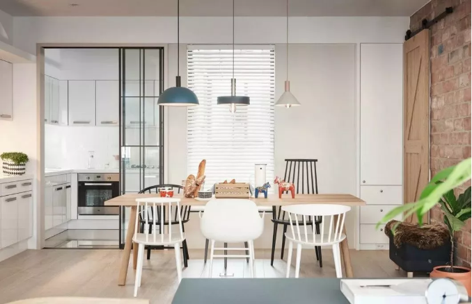 台式北欧风设计案例，演绎柔软的简约