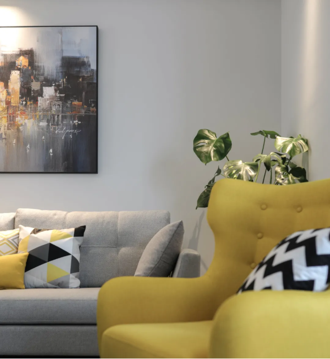 120平现代简约风格装修案例