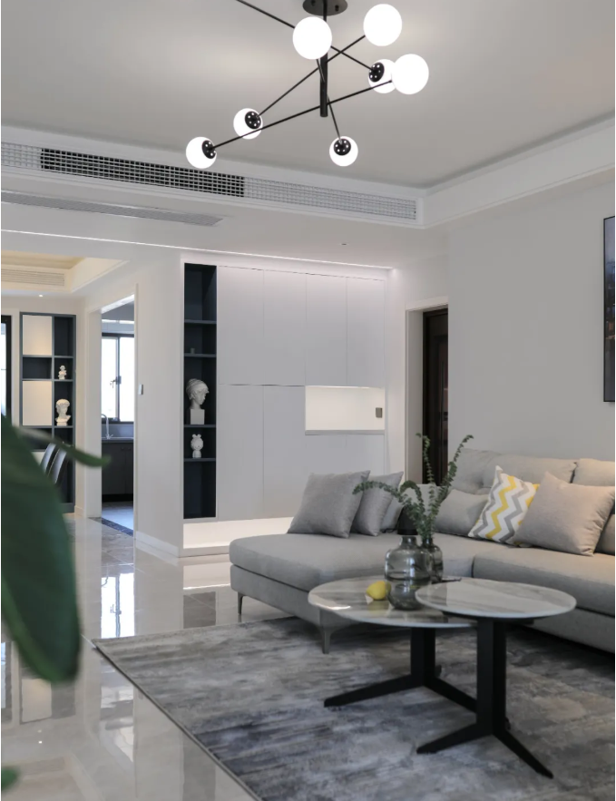 120平现代简约风格装修案例