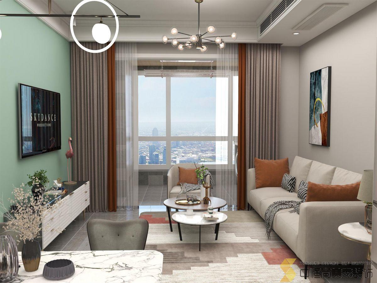 西安,西安家装,西安家装设计,西安小户型设计公司,装修案例华远辰悦效果图