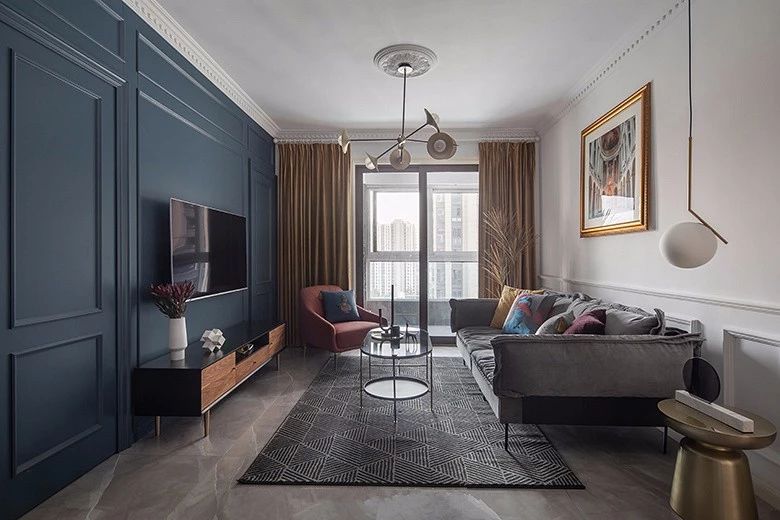 不同风格的窗帘的搭配