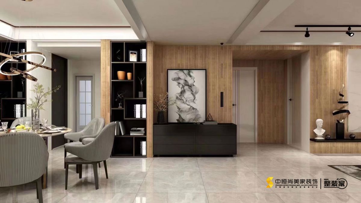 西安,西安家装,西安家装设计,西安小户型设计公司,装修案例西安香榭水岸效果图