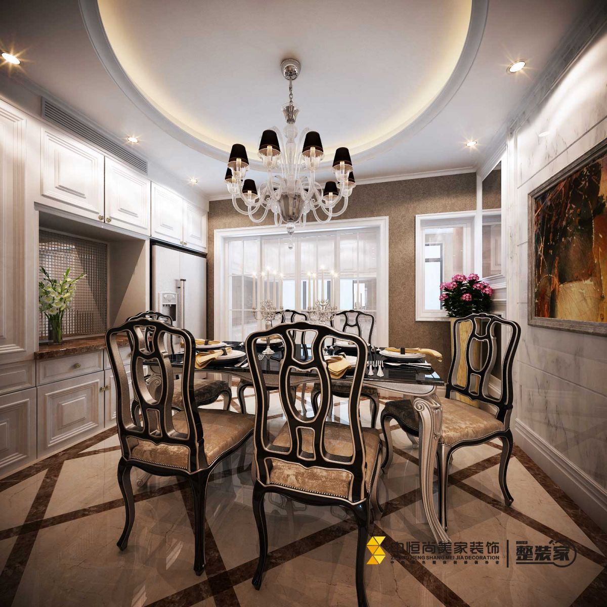 西安,西安家装,西安家装设计,西安小户型设计公司,装修案例巨丰智慧城效果图