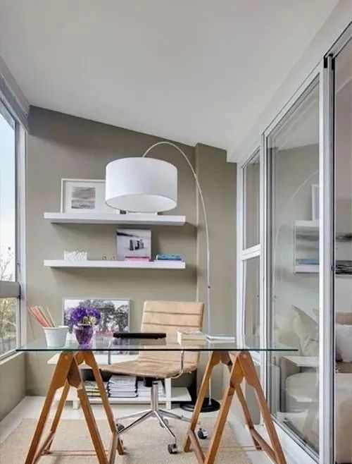 没想到，封闭后的阳台居然还能这么用，脑洞大开！