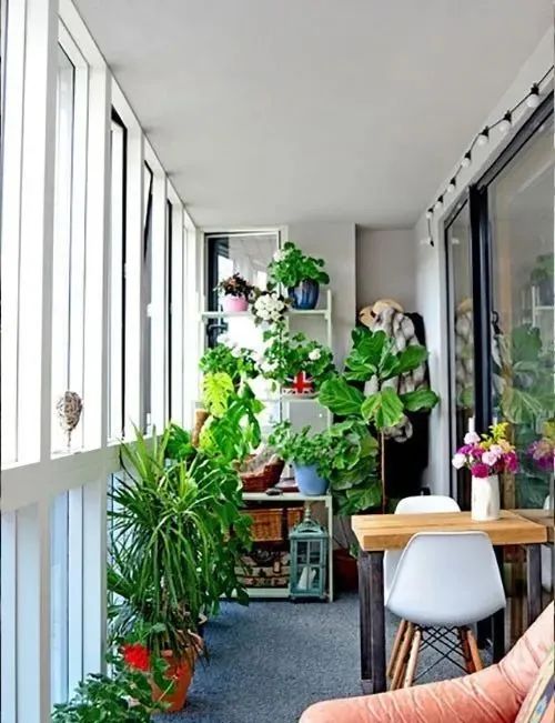 没想到，封闭后的阳台居然还能这么用，脑洞大开！