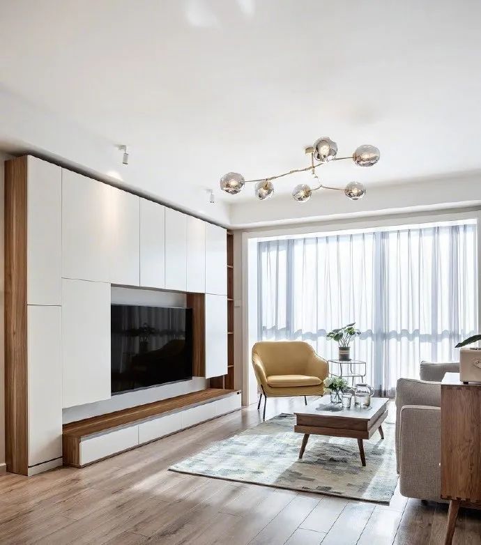 85㎡北欧，简单硬装+清新软装配色，简单装修也能打动人心！