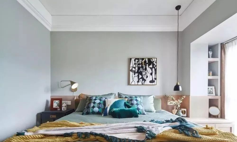 116㎡北欧，三居室的户型，完工效果文艺十足！