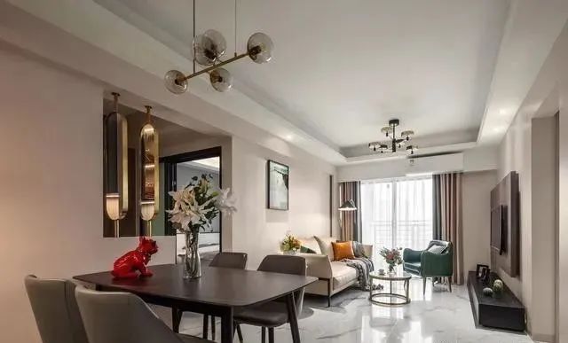 85㎡两室变三室，三口轻奢之家