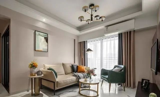 85㎡两室变三室，三口轻奢之家