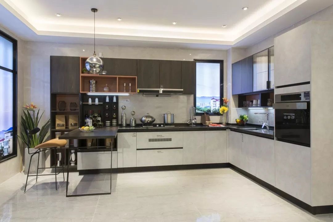 这样的厨房设计，方便又舒心！