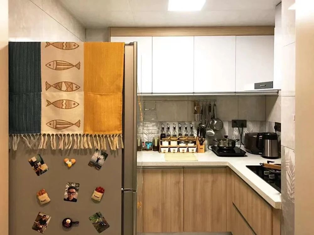 这样的厨房设计，方便又舒心！