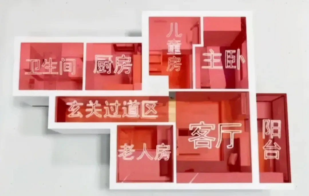 60㎡小户型挤出三室一厅，超强收纳设计，一家5口轻松入住！