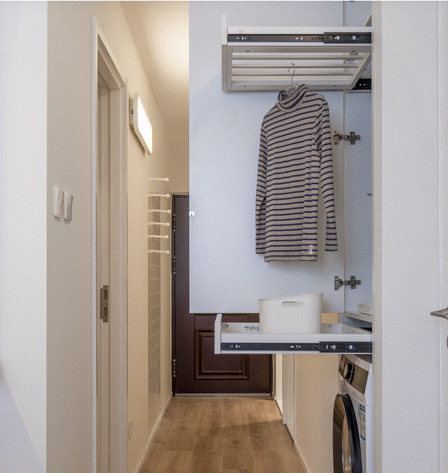 60㎡小户型挤出三室一厅，超强收纳设计，一家5口轻松入住！