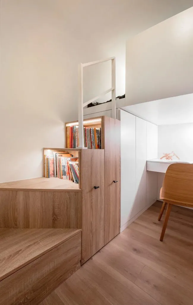 60㎡小户型挤出三室一厅，超强收纳设计，一家5口轻松入住！