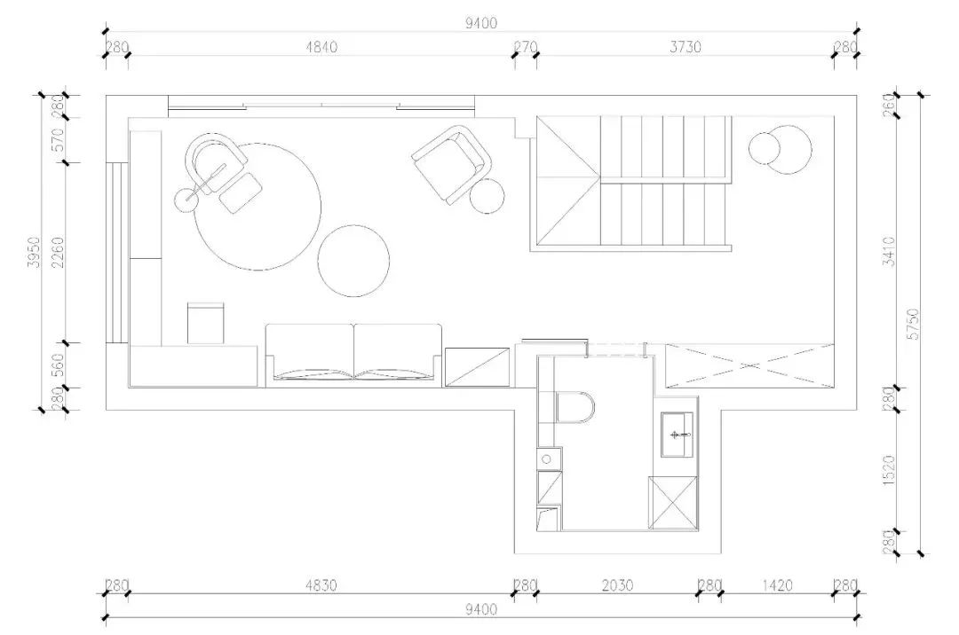 140平北欧风的跃层三居室，顶层大露台可真让人羡慕
