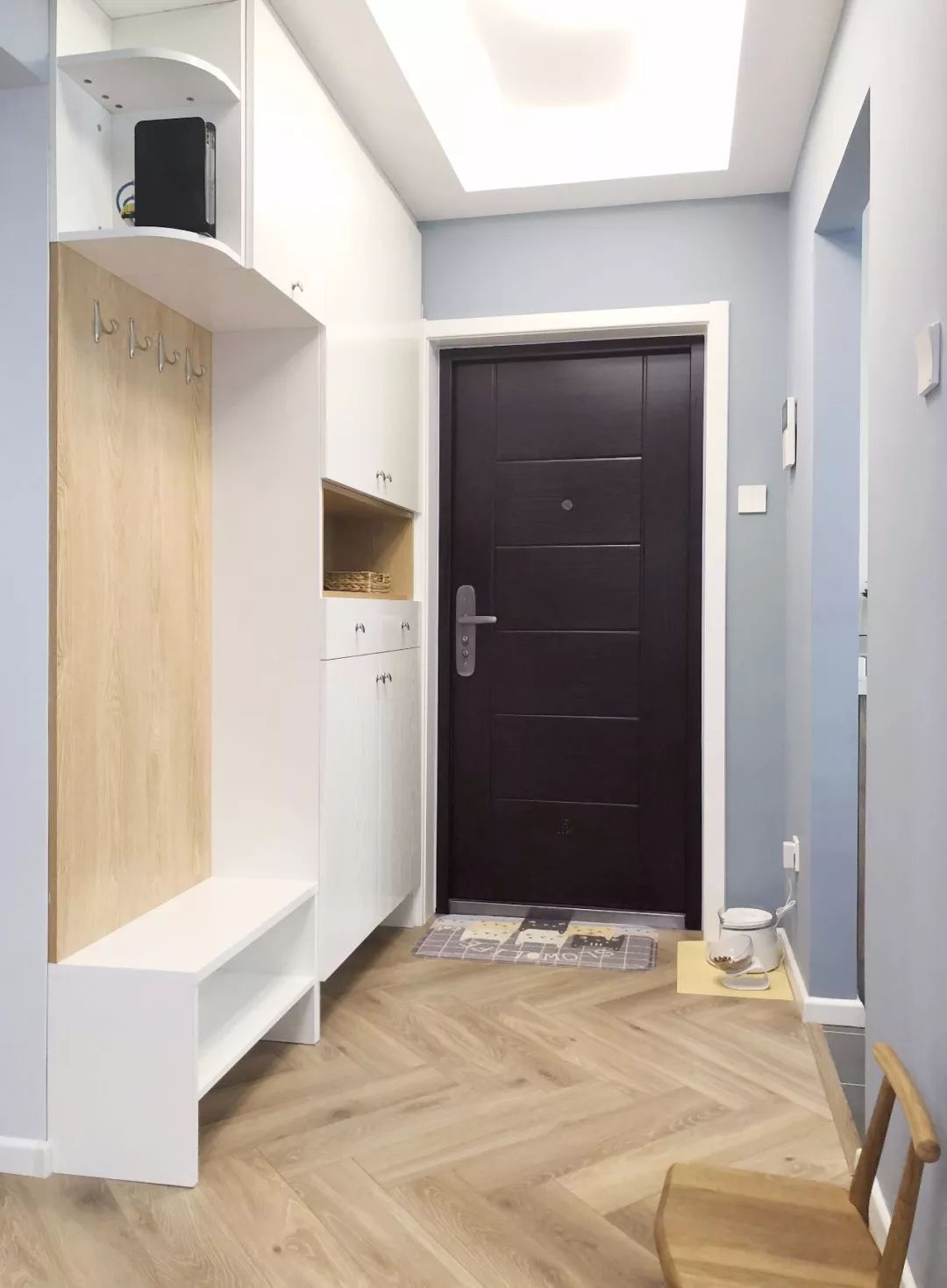 100平的北欧风二居室，端庄的房型，可真让人羡慕！