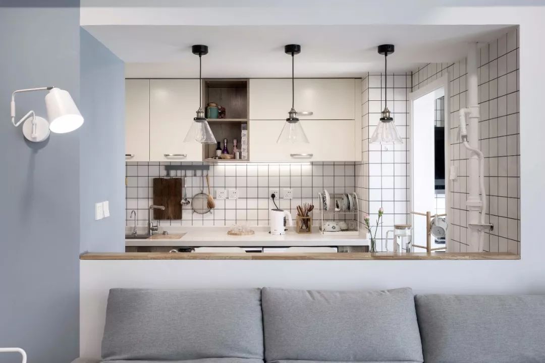 100平的北欧风二居室，端庄的房型，可真让人羡慕！