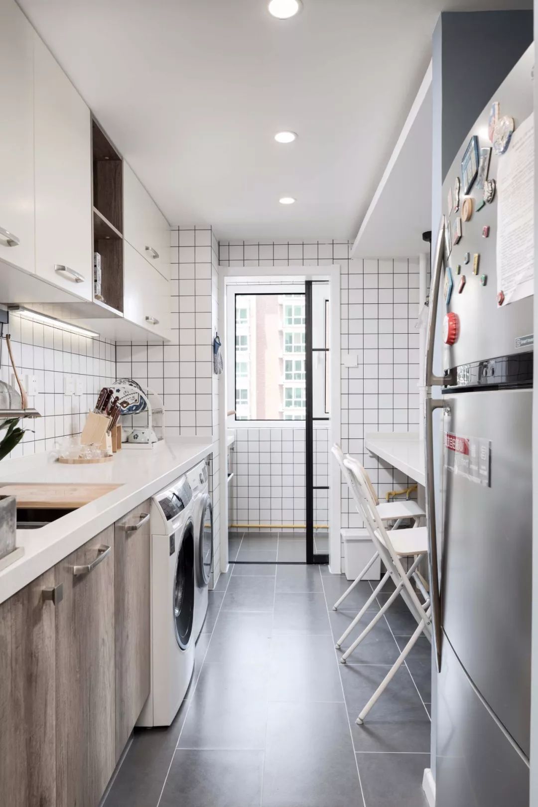 100平的北欧风二居室，端庄的房型，可真让人羡慕！