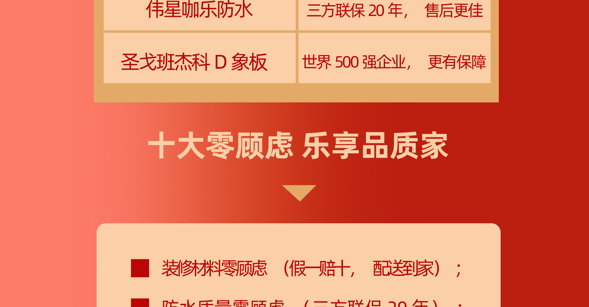 诚信整装季 品质315