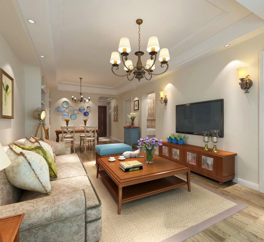 西安香颂小镇小区装修效果图