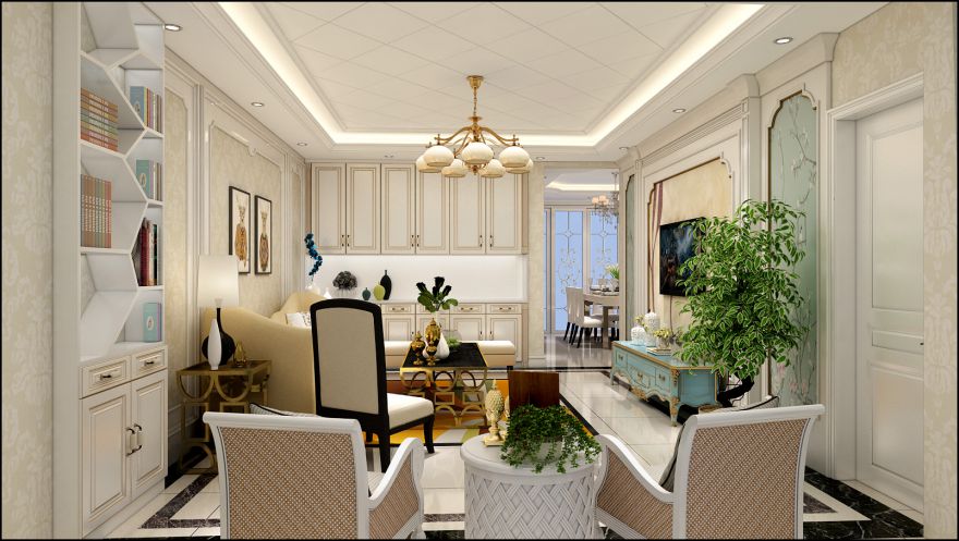 西安中国铁建·西派国际效果图