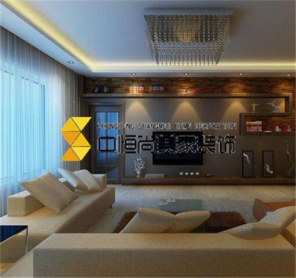 西安装修公司-客厅有门怎么装修 客厅隐形门设计方案