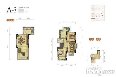 西安,西安家装,西安家装设计,西安小户型设计公司,装修方案户型：4居114平米