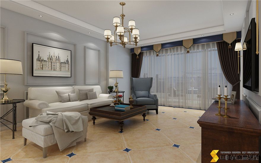 明威橡树湾小区装修效果图