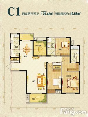 西安,西安家装,西安家装设计,西安小户型设计公司,装修方案户型：4居室179平米