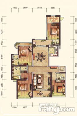 西安,西安家装,西安家装设计,西安小户型设计公司,装修方案户型：4居室210平米