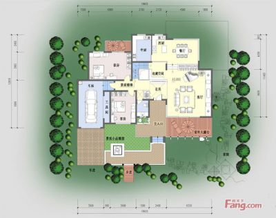 西安,西安家装,西安家装设计,西安小户型设计公司,装修方案户型：4居室185平米