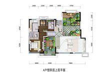 西安,西安家装,西安家装设计,西安小户型设计公司,装修方案户型：4居室205平米