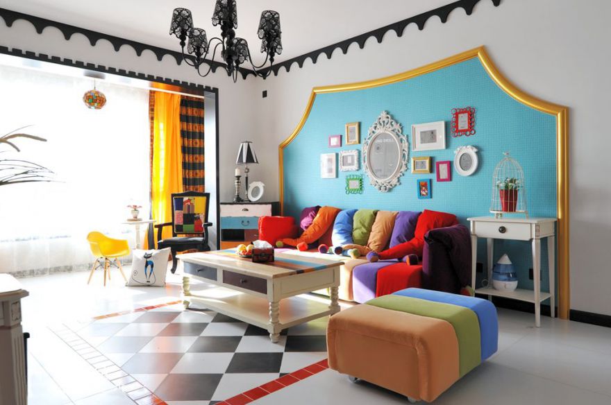 西安昆明城市花园小区装修效果图