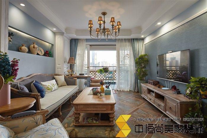 西安海轩梦想100小区装修效果图