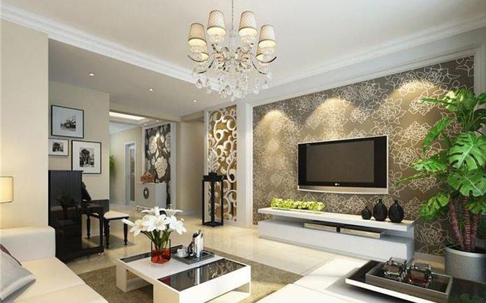 西安绿地与湖简约风格效果图