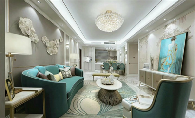 西安金地西沣公元小区装修效果图