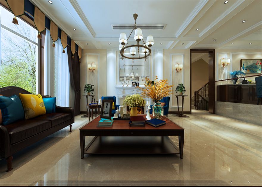 山和院子效果图