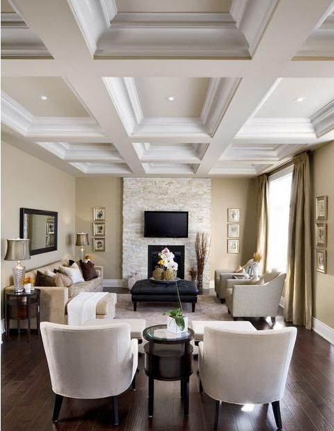 装修风水禁忌 客厅天花板装修风水学问大！！