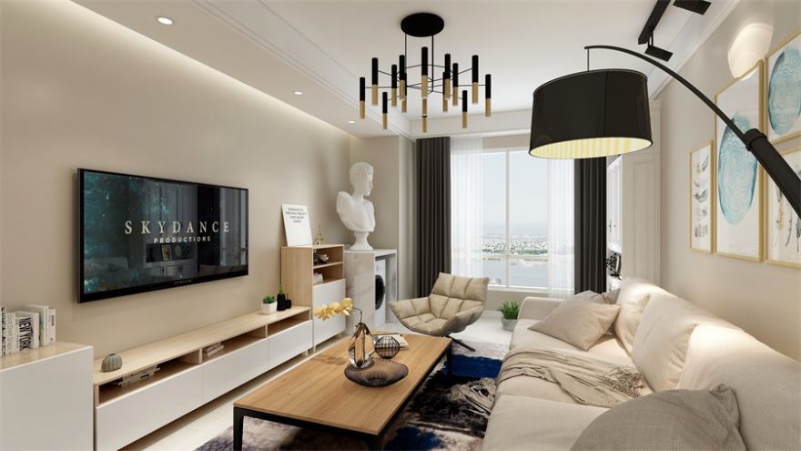 曲江绿地名城 母柏松效果图