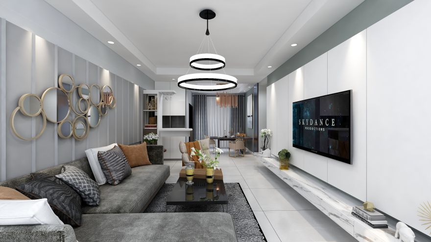 蓝光公园效果图