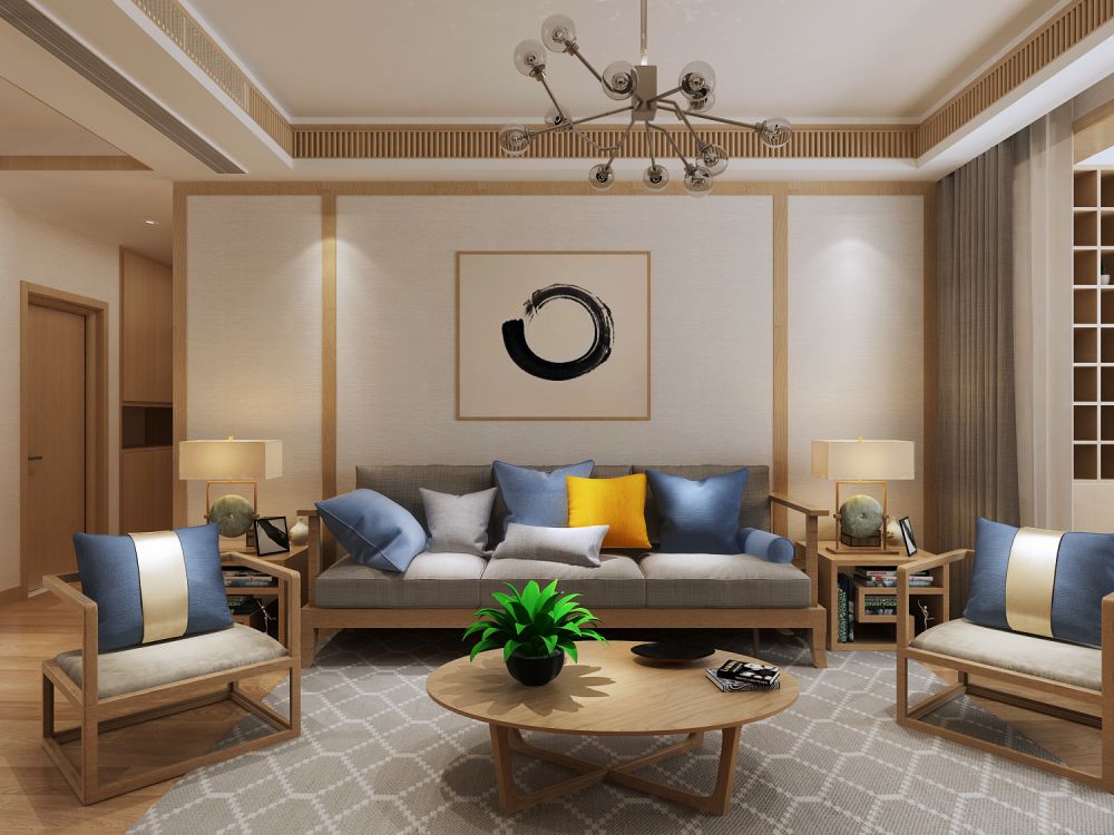 113㎡日式风格装修效果图，自在舒服的日式风格~